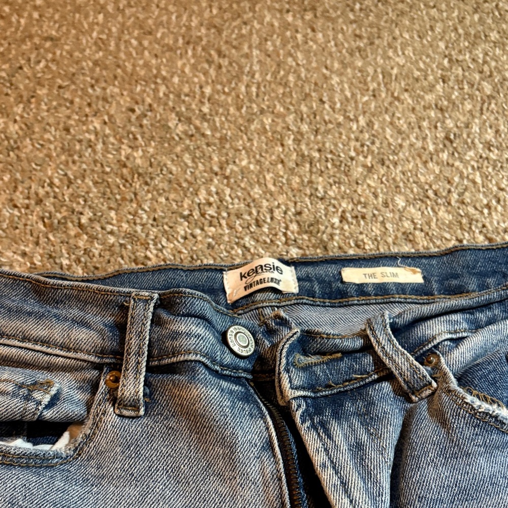 Kensie Women's Skinny Jeans in Classic Blue